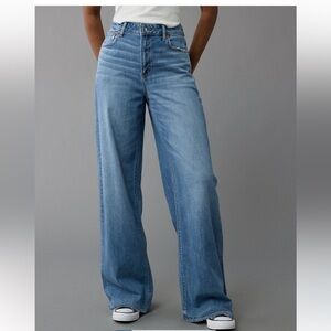 American Eagle Outfitters Light Blue Flare Jeans